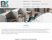 Tablet Screenshot of mkmeble.net